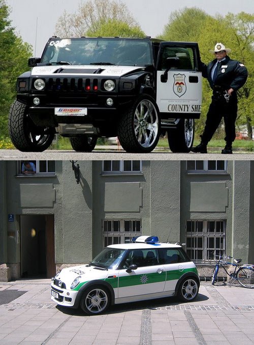 police-cars