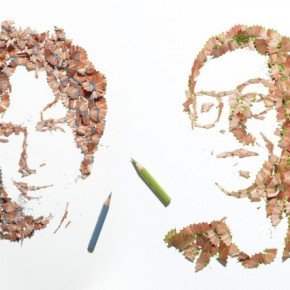 Pencil Shaving Portraits