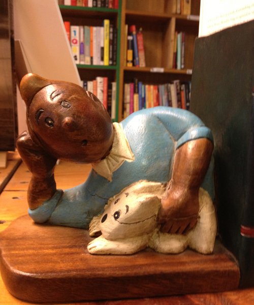 tintinbookend