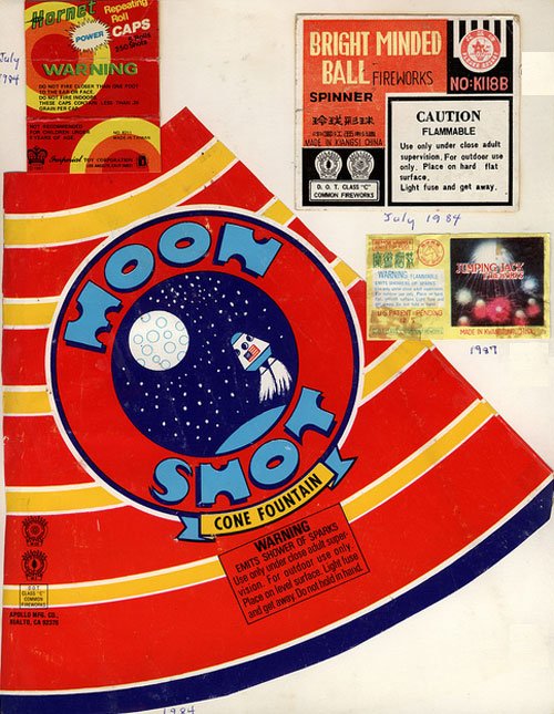 Fireworks Packaging Art