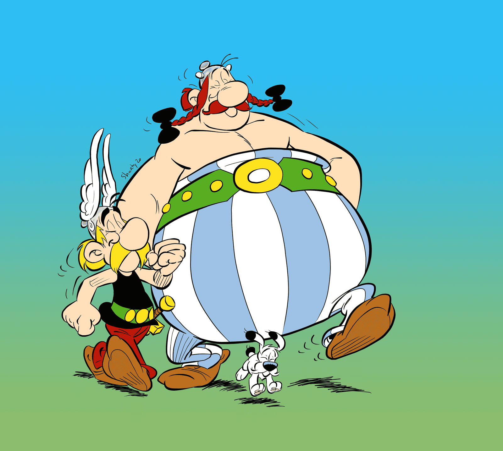Sandbox World Asterix And Obelix