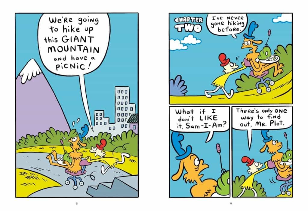 Dr. Seuss Graphic Novel Green Eggs and Ham Take a