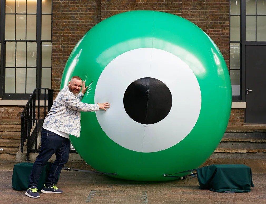 Meet Bruce Asbestos: The Playful Large-Scale Pop Artist
